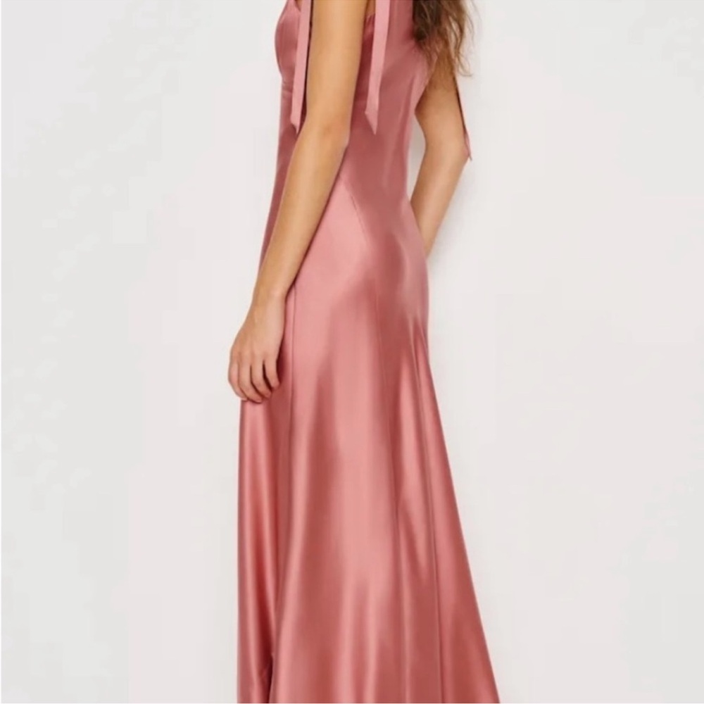 NWT Reformation Pernille Dress - Dried Rose Sizes M - Picture 4 of 8